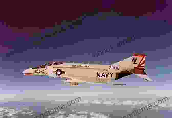 4B Phantom II Flying Over The Ocean F 4B/J Phantom II Illustrated