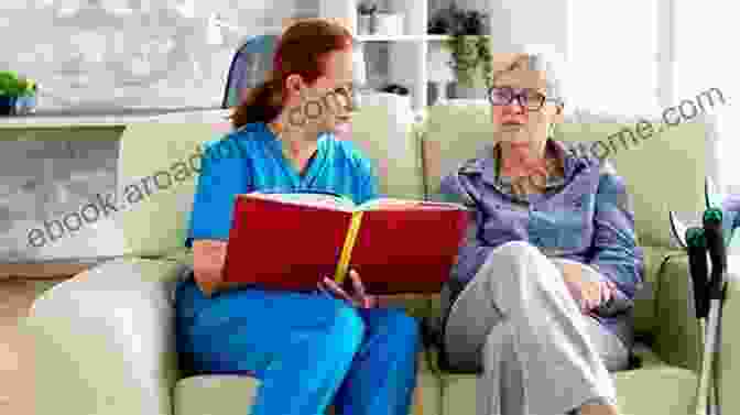 A Caregiver Reading The Book, Surrounded By Notes And Resources Seasons Of Caring: Meditations For Alzheimer S And Dementia Caregivers