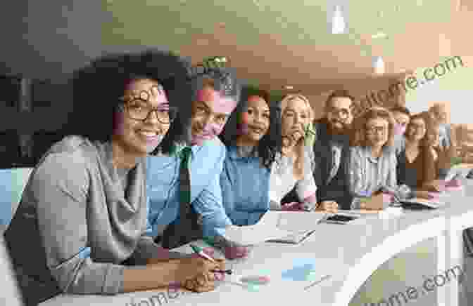 A Diverse Group Of Employees Smiling And Working Together In A Supportive And Inclusive Work Environment The SANE Guide To Mental Illness For The Workplace