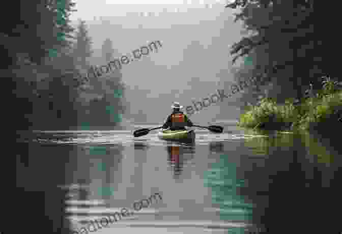 A Kayaker Paddles Through The Serene Waters Of The St. Johns River Journey Of A River Walker: Paddling The St Johns River (Wild Florida)