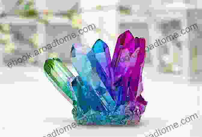 A Mesmerizing Cluster Of Crystals In Vibrant Hues, Showcasing Their Natural Beauty And Enigmatic Aura CRYSTAL HEALING MAGIC GUIDE: The Crystal Witch Hanbook