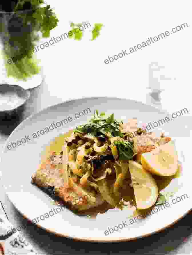 A Plate Of Freshly Grilled Matjesfilet, Garnished With Capers And Onions, Served With A Side Of Boiled Potatoes. Tasty Traditional German Cuisine: German Food Recipes You Can Cook At Home: German Cuisine Cookbook