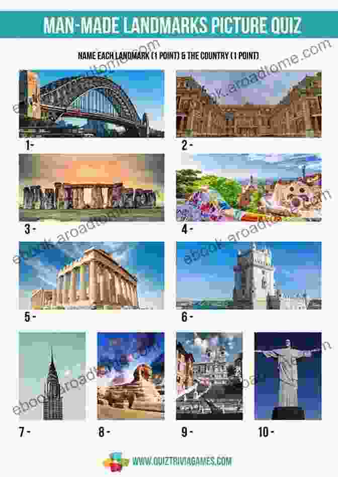 A Sample Quiz Round Featuring Questions About Famous Landmarks 1000 Pub Quiz Questions: Link Round Special: 86 Challenging Linked Quiz Rounds From A Mastermind And Brain Of Britain Contestant (1000 Quiz Questions 2)