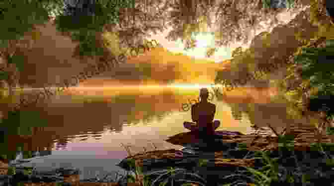 A Serene Image Of A Person Meditating In A Tranquil Forest, Surrounded By Bright Sunlight And Lush Greenery Be Still And Know: Landscape Photography By Paul Greutman