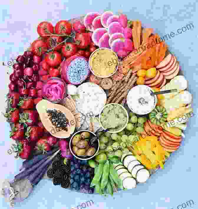 A Vibrant Image Of A Variety Of Fresh Fruits, Arranged In A Colorful Display. Themed Word Searches: Fruits Animals And Music