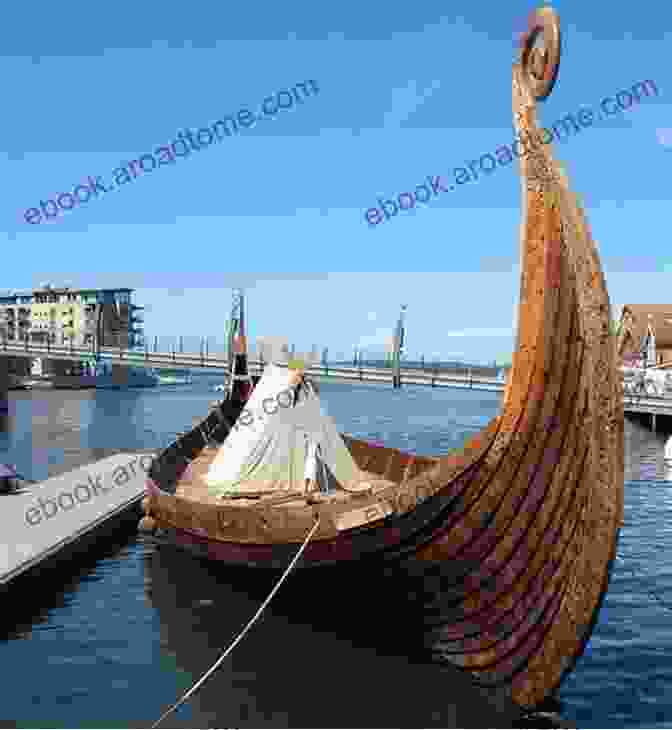 A Viking Longship Sailing Through The Sea, Representing The Historical Context Of The Hrolf Kraki Saga Hrolf Kraki S Saga