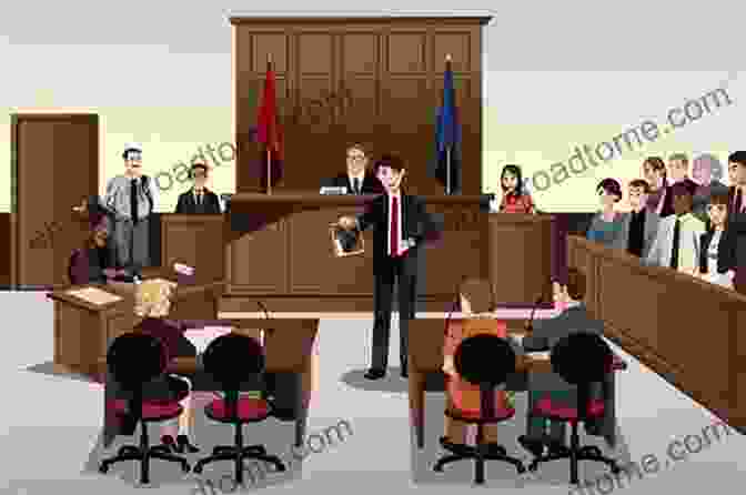 Attorneys Engaged In Legal Proceedings In A Courtroom Attorneys Above The Law