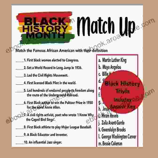 Black History Quiz Book Cover Black History Quiz 50 Fun Fact Filled Questions About Black History