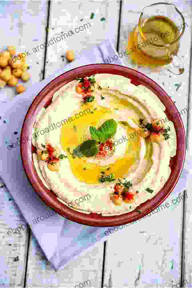 Creamy And Flavorful Hummus Served In A Traditional Bowl Turkish Delights Cookbook: Discover The Perfect Dishes Of Turkish Delights