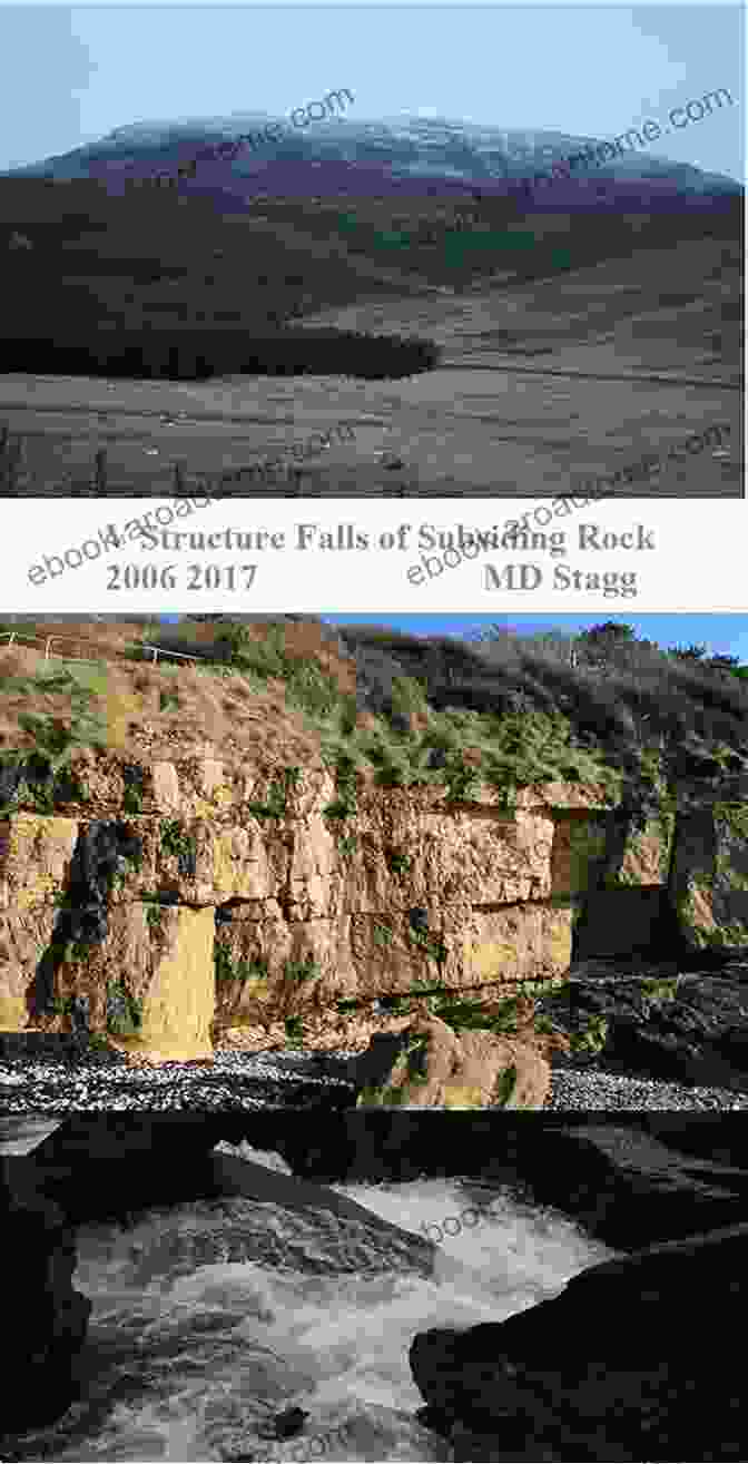 Enchanting Book Cover Of 'Structure Falls Of Subsiding Rock,' Showcasing A Haunting And Mysterious Atmosphere V Structure Falls Of Subsiding Rock