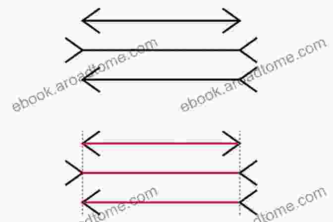 Examples Of Optical Illusions, Such As The Muller Lyer Illusion And The Ponzo Illusion Fundamentals Of Motion Media: The Basic Knowledge Of Kinetic Visuals: Motivate Audiences