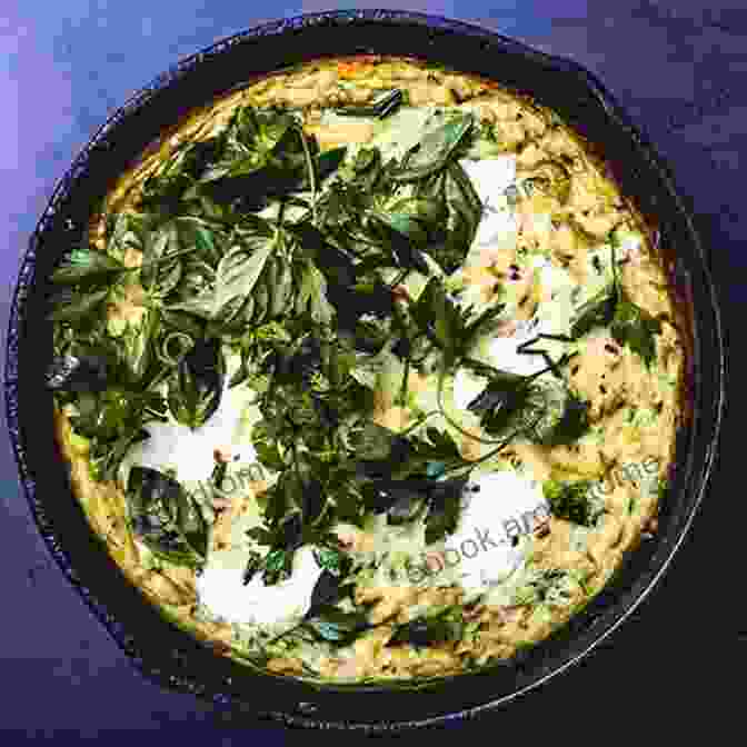 Golden Brown Summer Squash Frittata Filled With Fresh Herbs And Vegetables 101 Summer Squash Recipes: A Must Have Summer Squash Cookbook For Everyone