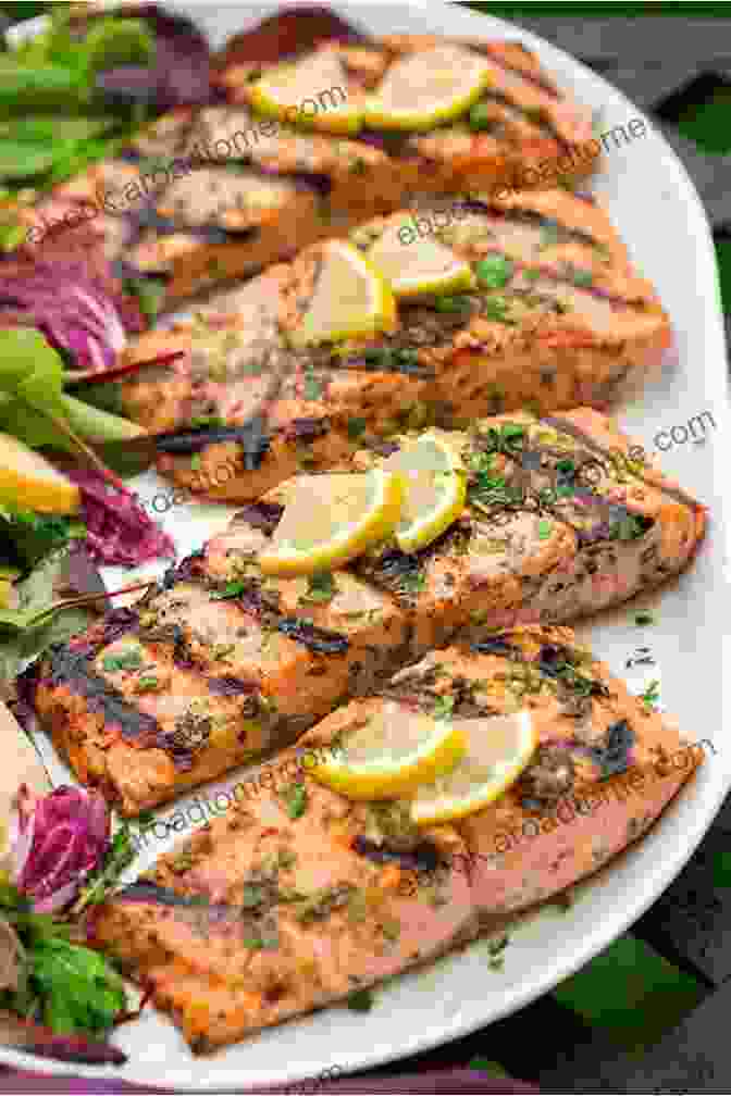 Grilled Salmon With Lemon Herb Butter Air Fryer Recipes For Everyone: Cooking With Your Iconites Oven: Air Fryer Recipes Vegetarian