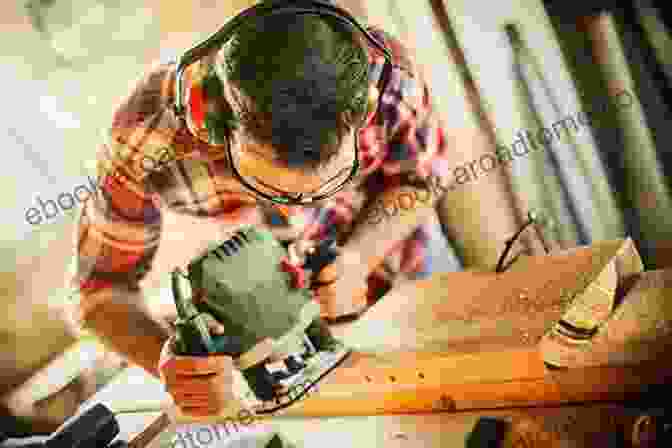 Image Of A Person Working On A Woodworking Project, Showcasing Various Tools And Techniques Learning Woodcarving Fundamentals: Discovery Joinery Techniques: Secret To Start Woodworking