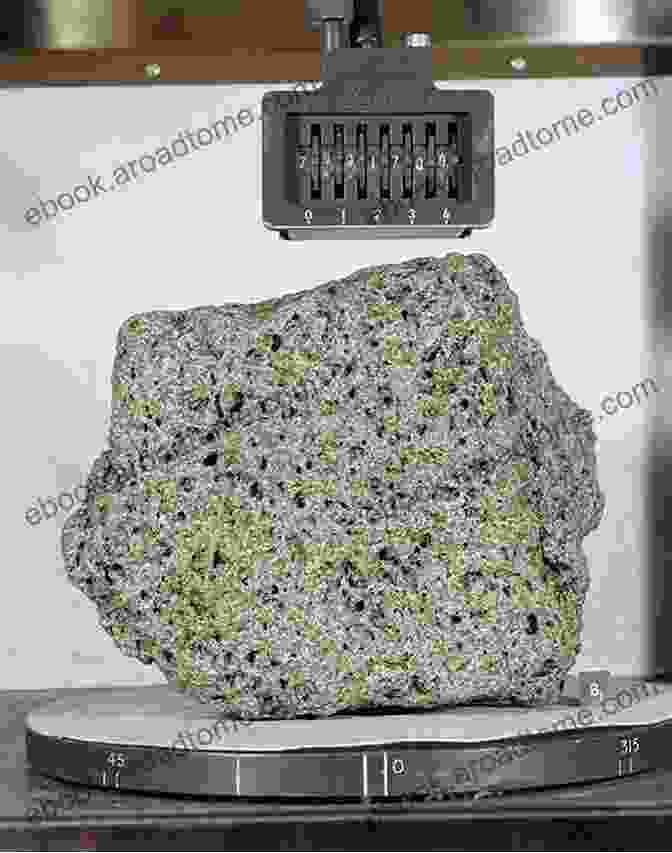 Magnified Image Of A Lunar Rock Sample, Showcasing Its Unique Crystalline Structure And Mineral Composition. The Lunar Code