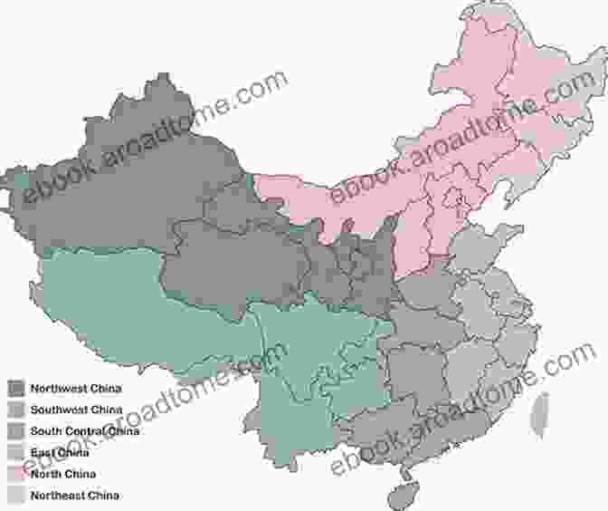 Map Of China With Highlighted Regions Of Influence Hegemon: China S Plan To Dominate Asia And The World