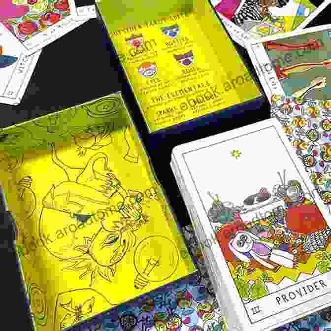 Outsider Tarot Card With Vibrant Artwork And Intricate Details Outsider Tarot Guidebook