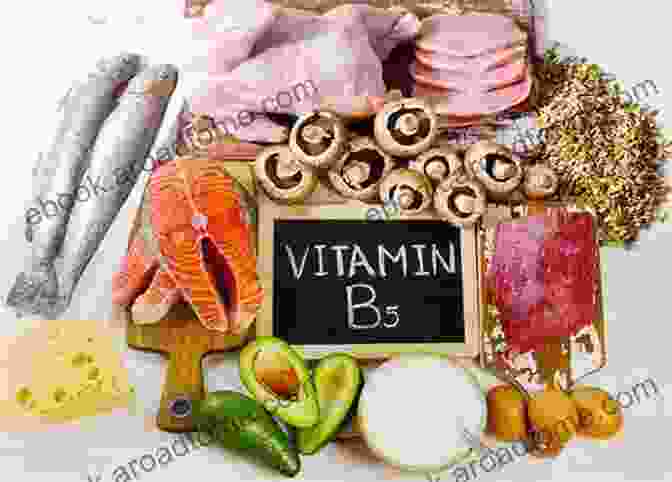 Pantothenic Acid (Vitamin B5) Molecule, Essential For Hormone Production And Stress Response. BASIC GUIDE TO VITAMINS FOR STRESS RELIEF: Everything You Need To Know On How Vitamins Relieve Stress