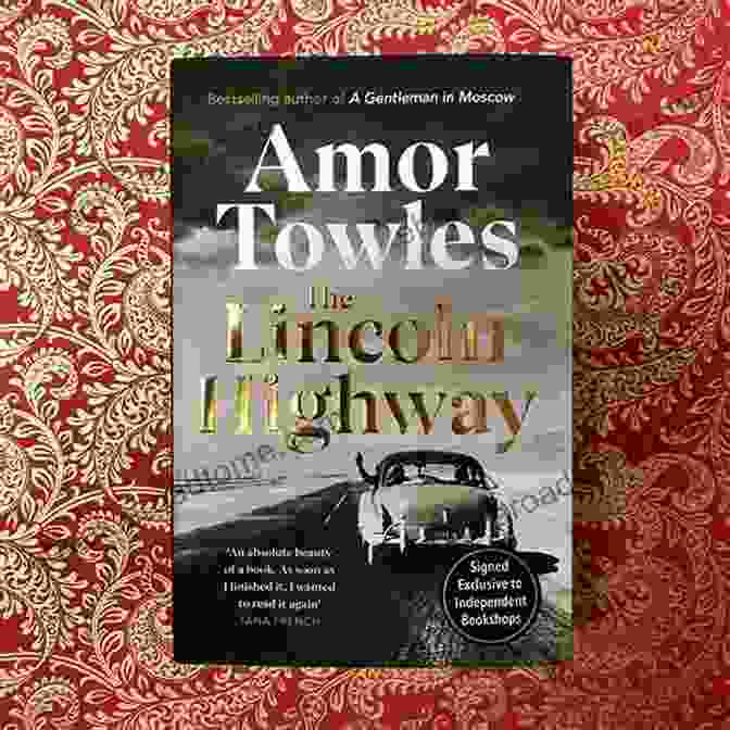 The Lincoln Highway By Amor Towles, Showing A Modern Book Cover With An Illustration Of A Vintage Car Driving Down A Road 70 To Make You Feel Hopeful: A Special Reading List: Appalachian Mountains Facts