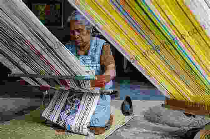 Traditional Women Weaving A Colorful Textile Weaving Patterns Of Yesterday And Today