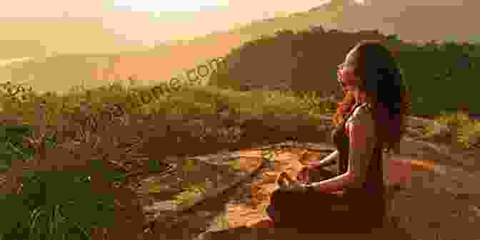 Woman Meditating In A Serene Mountain Retreat Drinking The Mountain Stream: Songs Of Tibet S Beloved Saint Milarepa