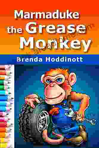 Marmaduke The Grease Monkey: The process of designing sketching shading and outlining an original colored pencil artwork of a monkey from planning (Painting with Colored Pencils 11)