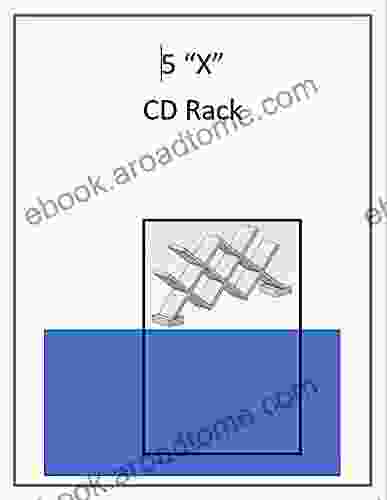 5 X CD Rack