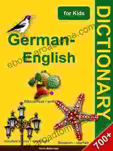 German English Visual Dictionary For Kids